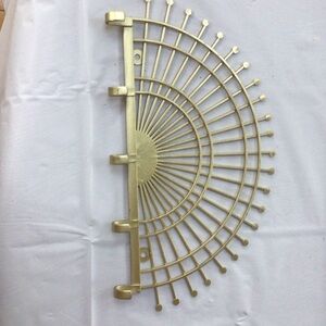 Gold Decorative Wall Key Rack